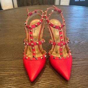 Valentino Rockstud Leather Heels